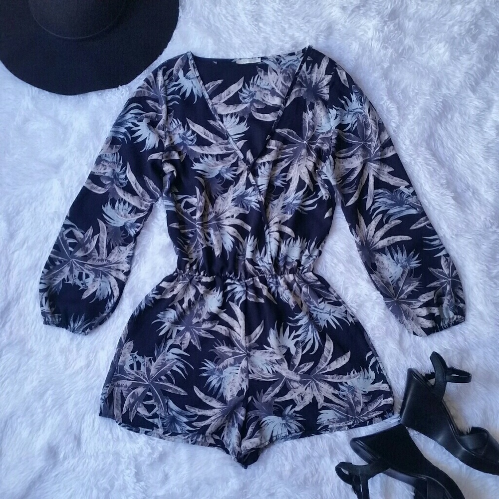 Palm Tree Romper